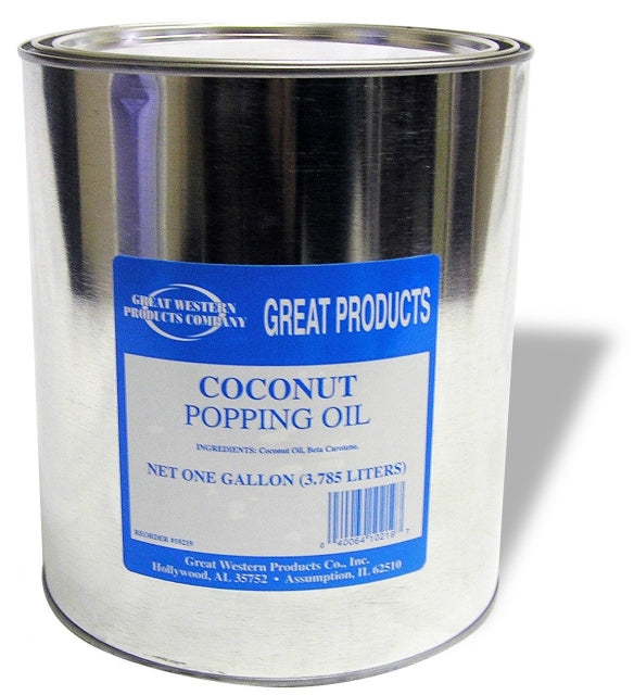 Coconut Popping Oil - 1 Gallon